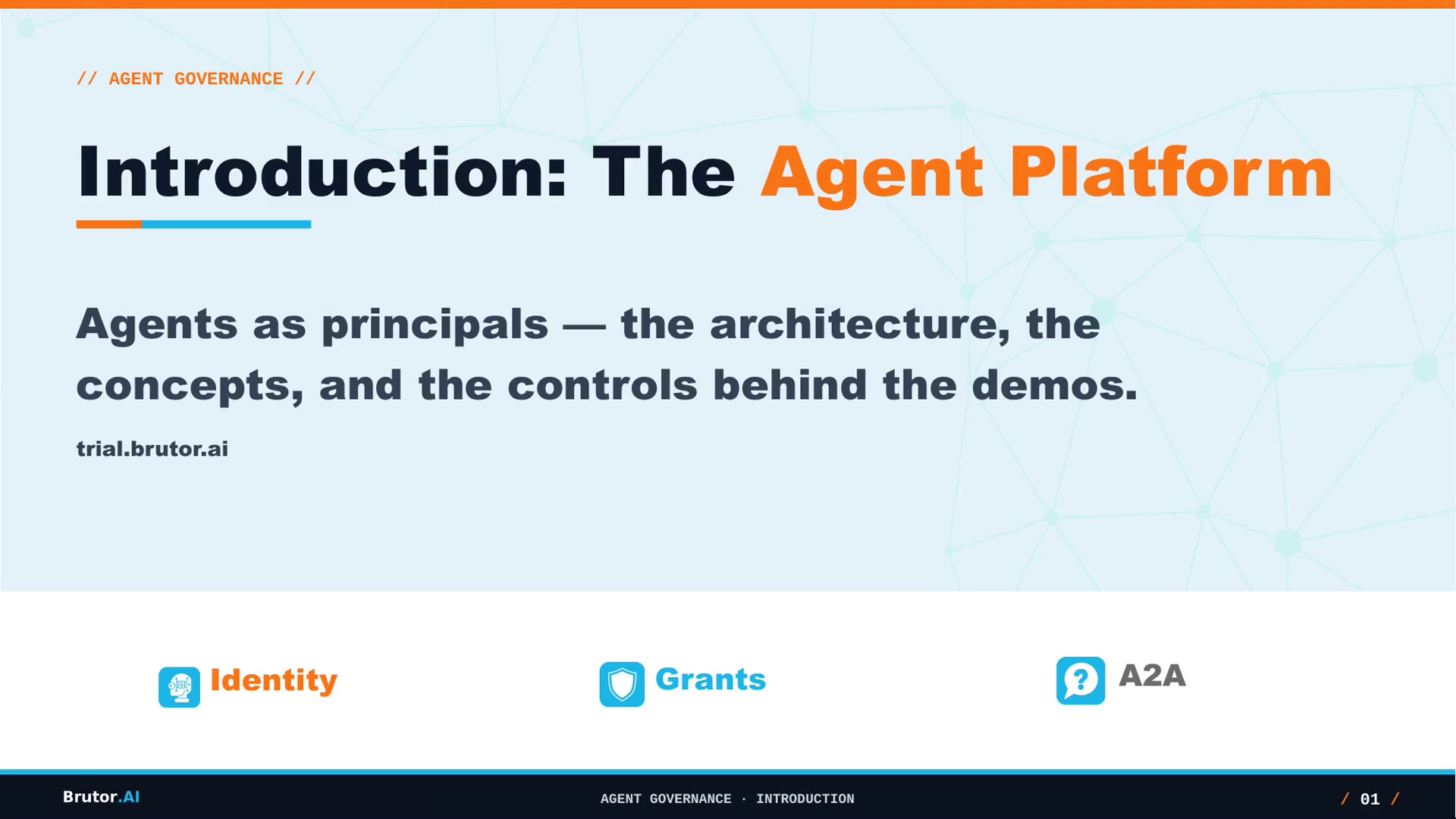 Agent Governance with Brutor — Introduction: The AI System