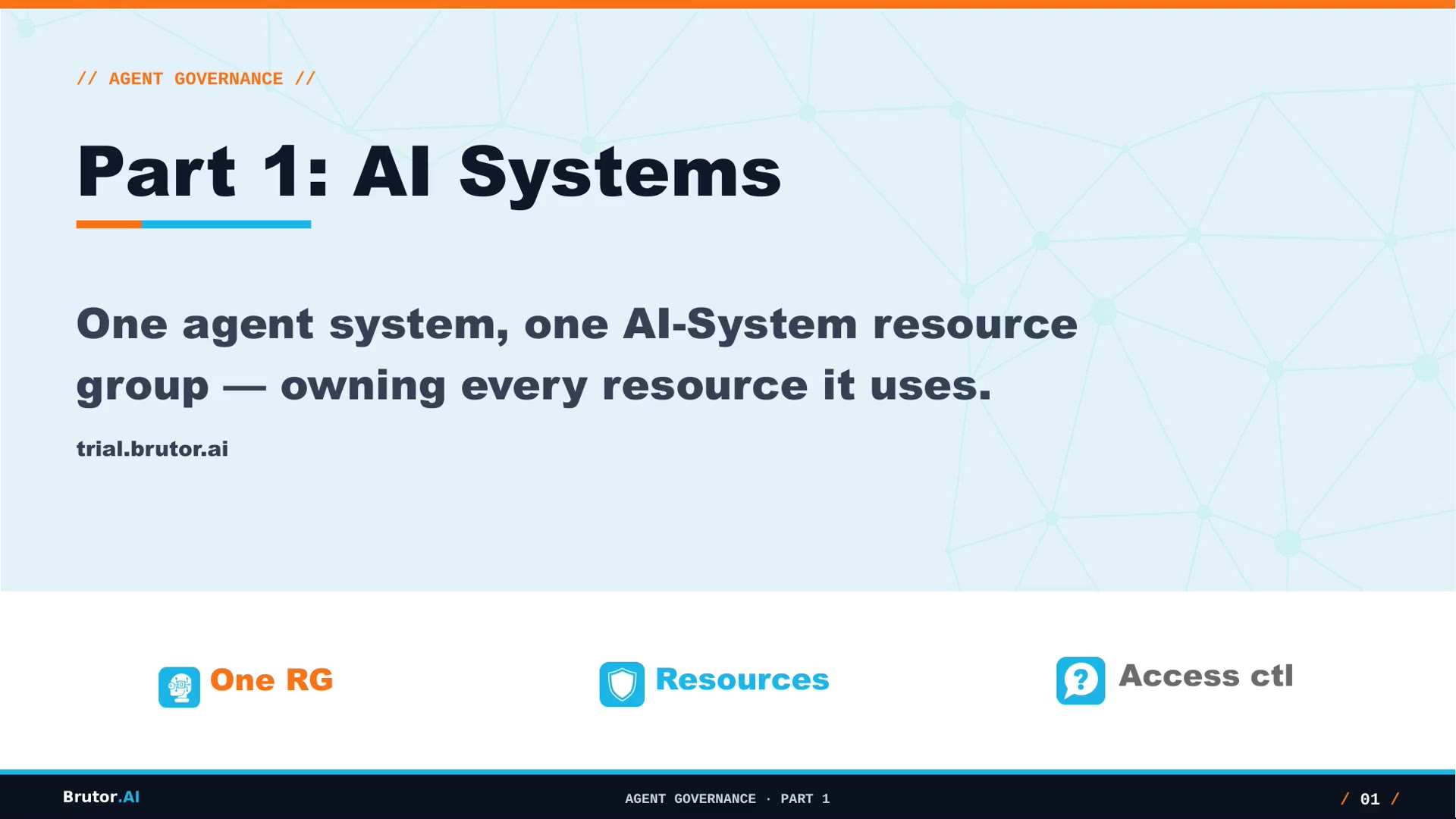 Agent Governance with Brutor — Part 1: AI Systems