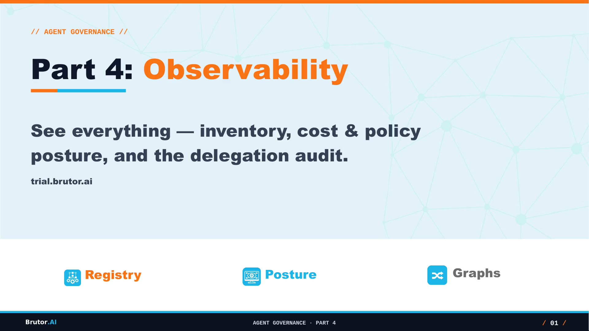Agent Governance with Brutor — Part 4: Observability