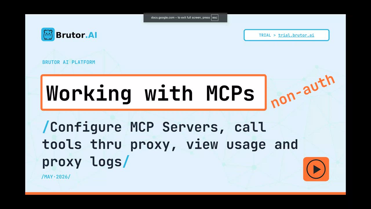 Working with MCP Servers